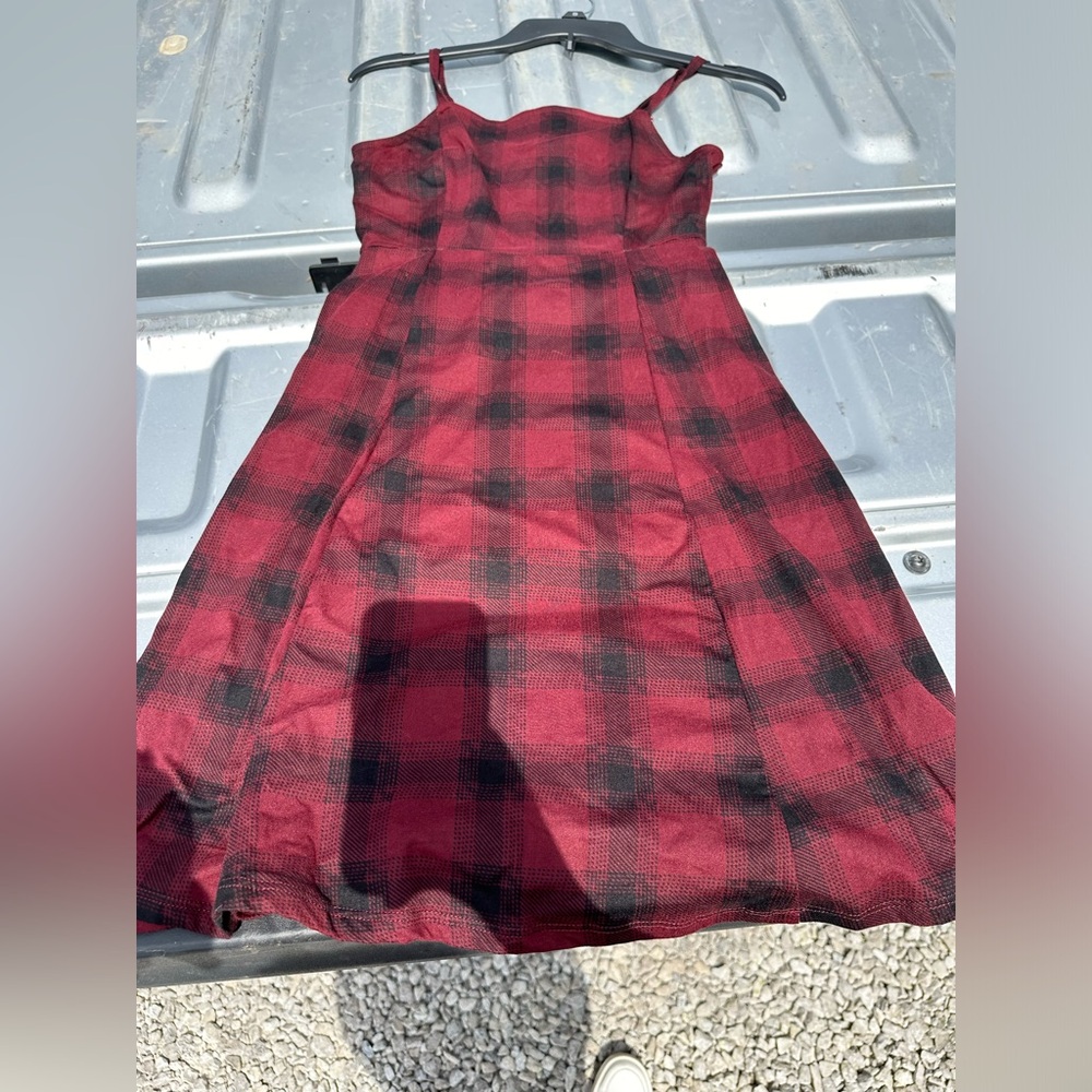 Plaid dress